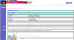 Desktop Screenshot of intranet.faber.kuleuven.be