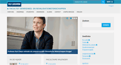 Desktop Screenshot of faber.kuleuven.be