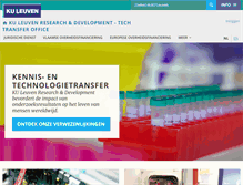 Tablet Screenshot of lrd.kuleuven.be