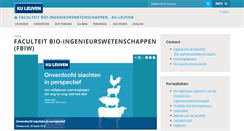 Desktop Screenshot of biw.kuleuven.be