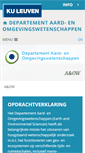 Mobile Screenshot of aow.kuleuven.be